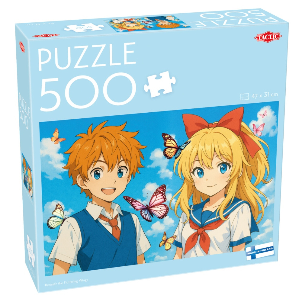 Tactic Pussel: Beneath The Fluttering Wings 500 Bitar