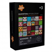 Magnetiska byggklossar - Bondgård 86 Klossar Magnetiska byggklossar - Bondgård 86 Klossar