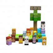 Magnetiska byggklossar - Zoo 86 Klossar Magnetiska byggklossar - Zoo 86 Klossar