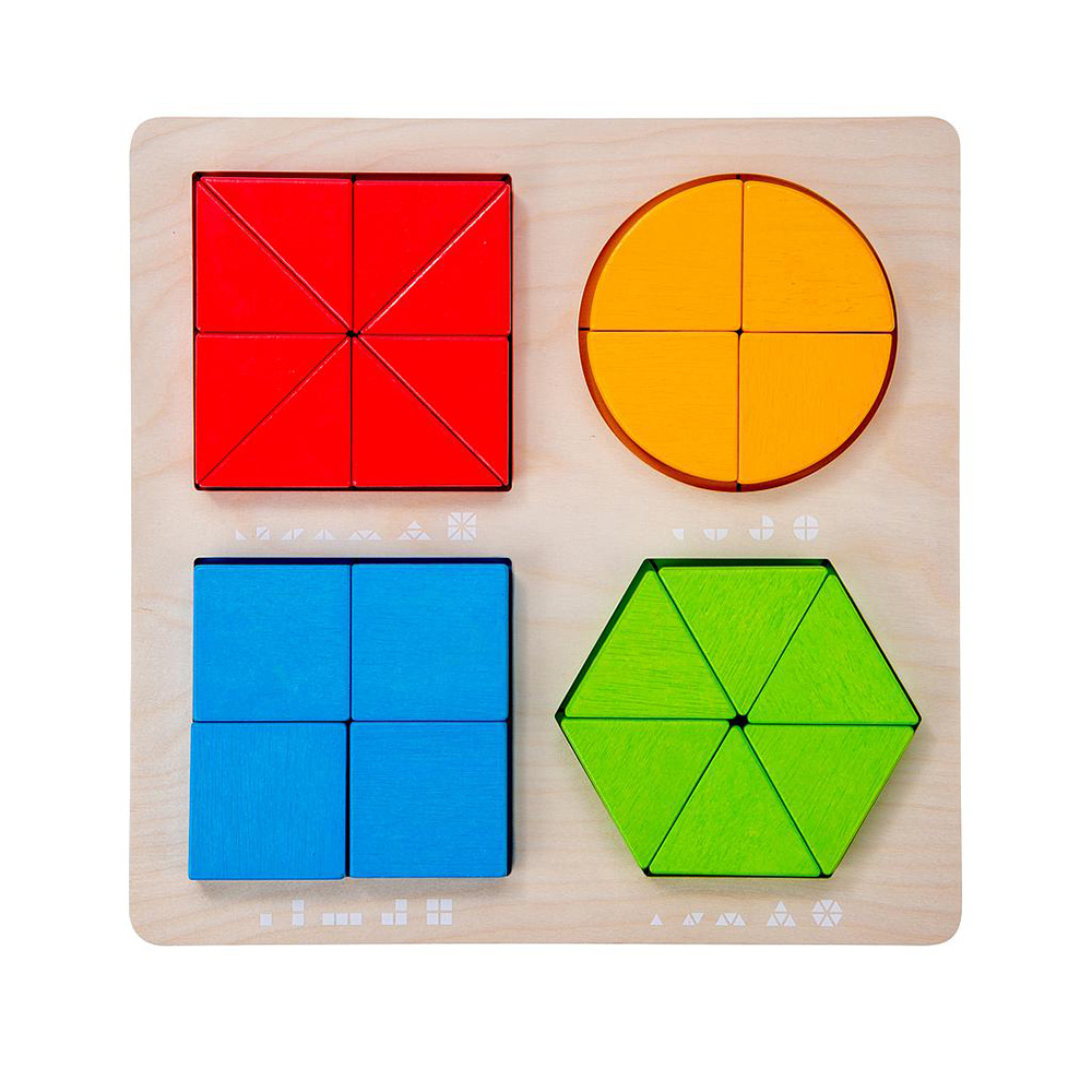 Träpussel geometri - Engelhart Education