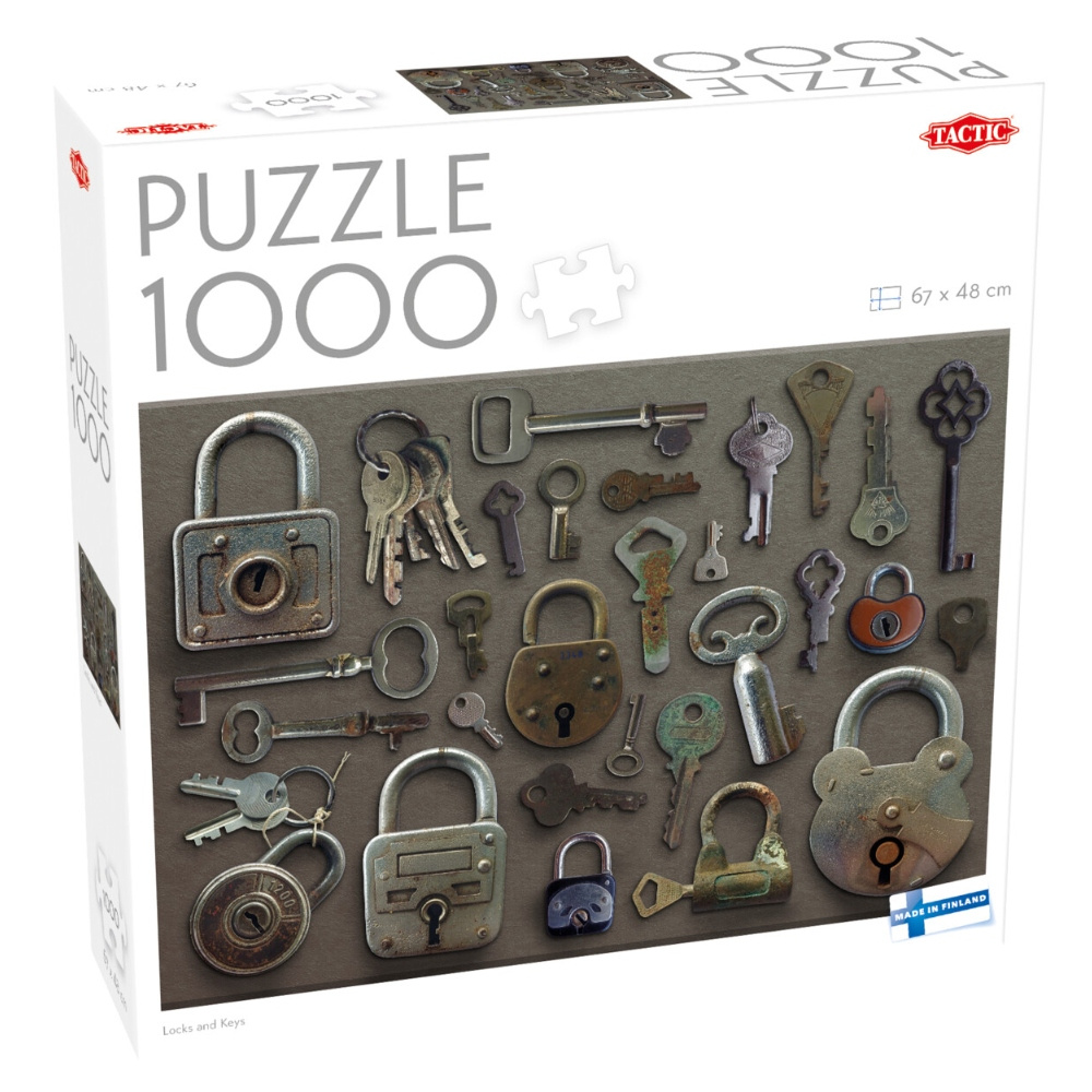 Tactic Pussel: Locks And Keys 1000 Bitar 