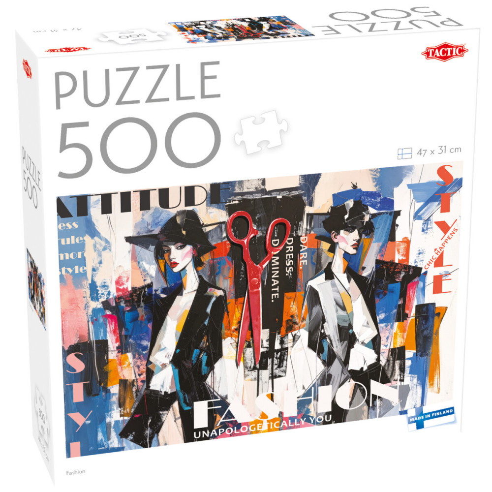 Tactic Pussel: Mode 500 Bitar