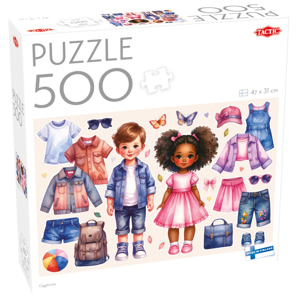 Tactic Pussel: Gigglewear 500 Bitar 