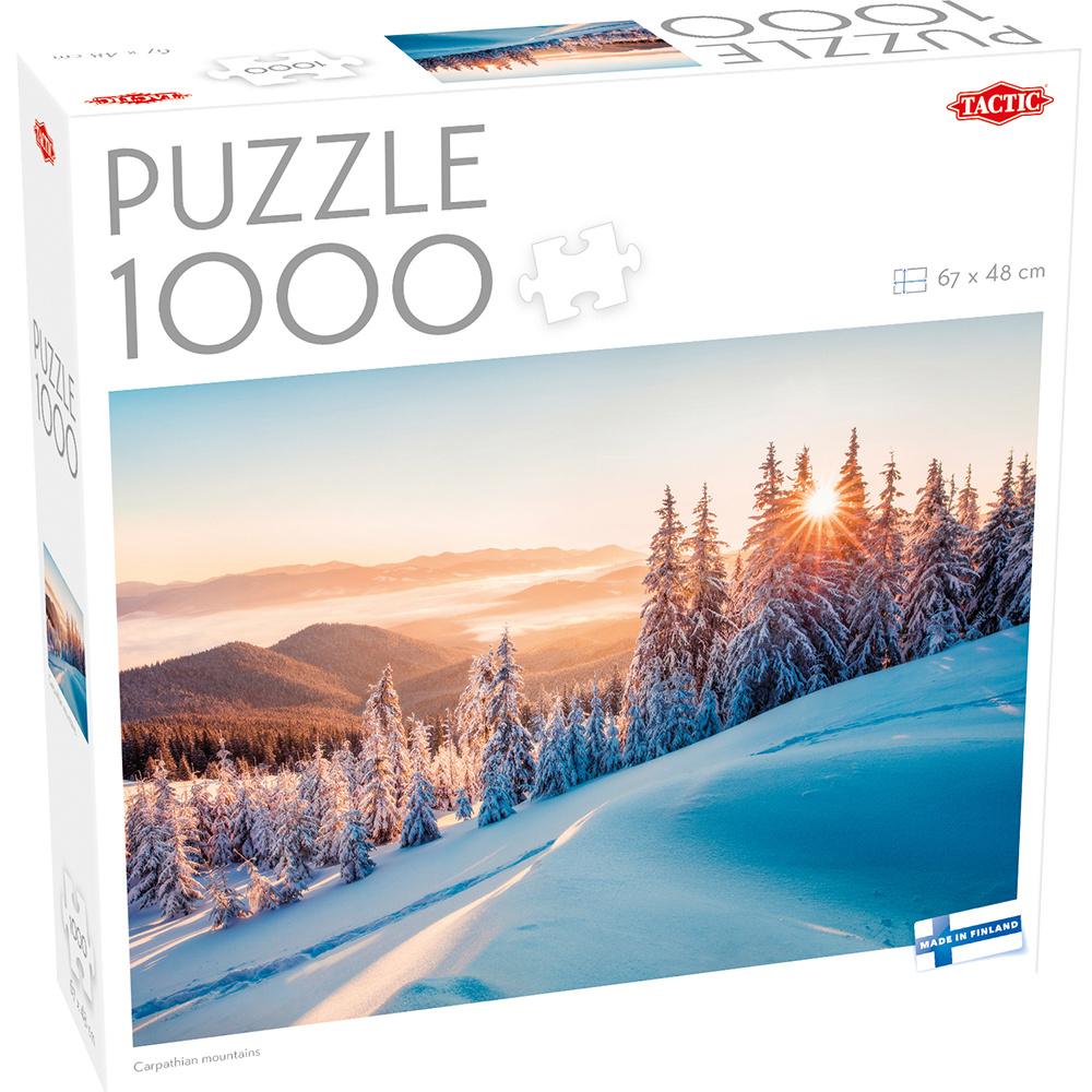 Tactic Pussel: Carpathian mountains 1000 Bitar