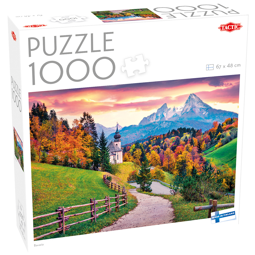 Tactic Pussel: Bavaria 1000 Bitar