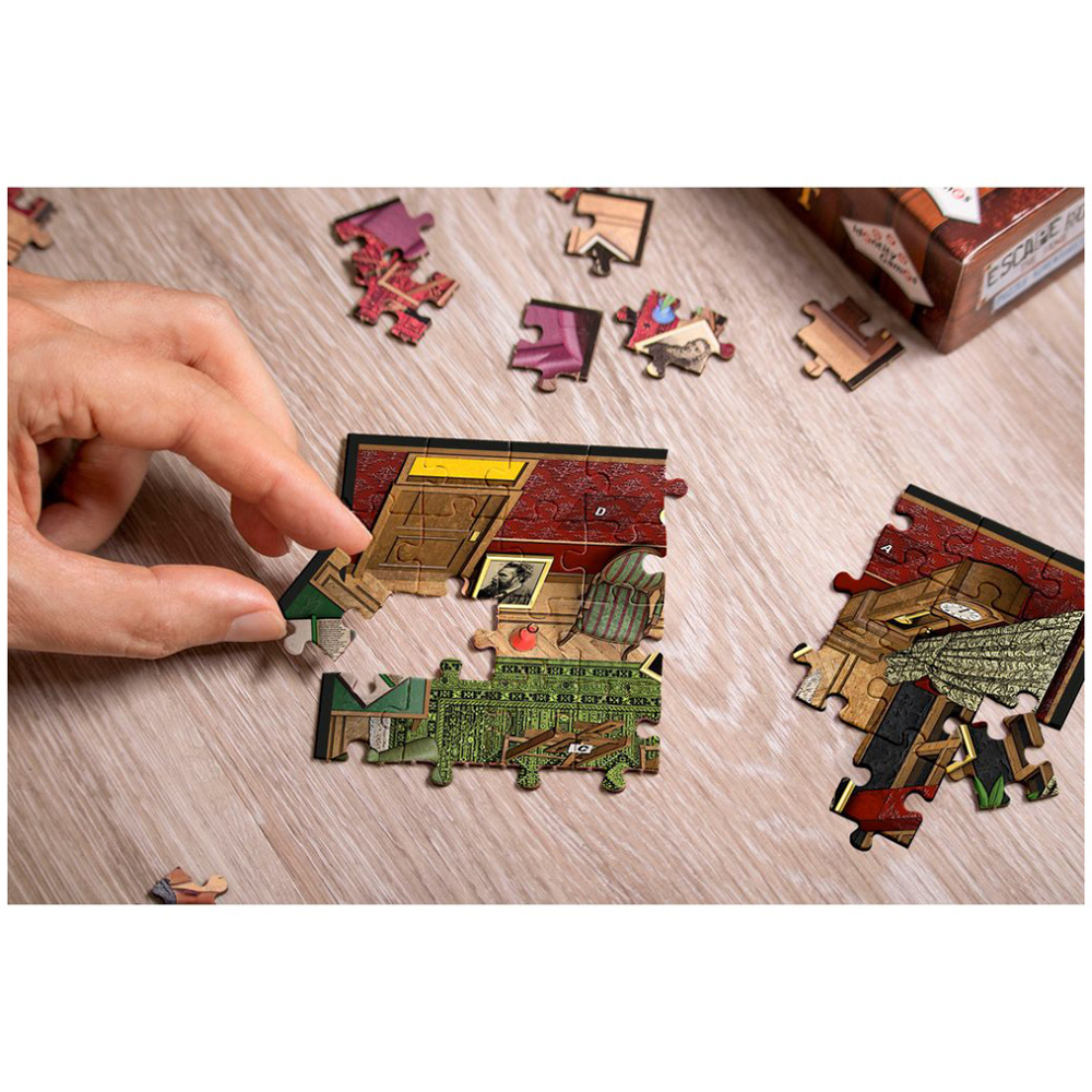 ESCAPE ROOM Pusseläventyr - Forskarens Hemlighet