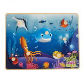 Knoppussel: Fiskar - 7 Bitar Knoppussel: Fiskar - 7 Bitar