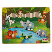 Knoppussel: Afrikas Djur - 7 Bitar Knoppussel: Afrikas Djur - 7 Bitar