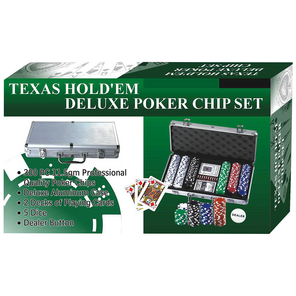 Pokerset Silver 300 Five Colour