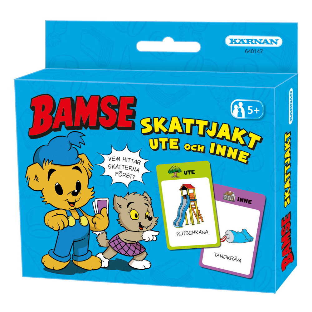 Bamse Skattjakt Ute Och Inne