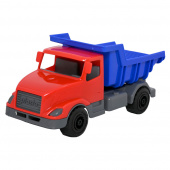 Plasto Lastbil - Röd/Blå