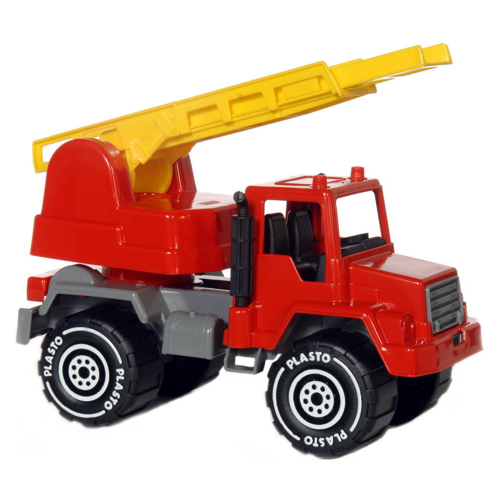 Plasto Brandbil - Röd