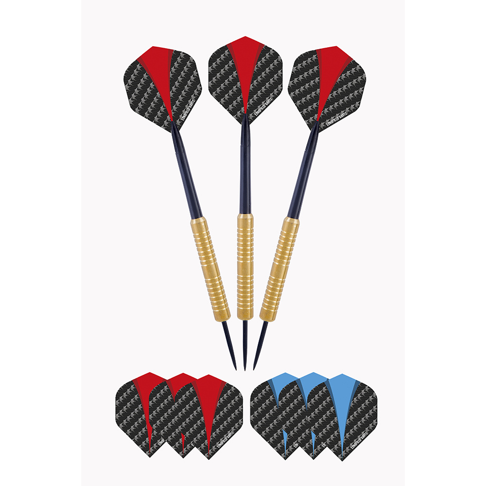 Longfield Darts Pro Set - Svart
