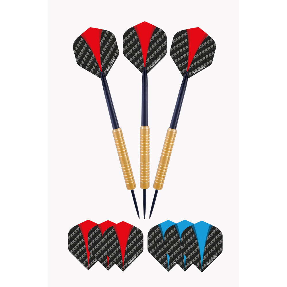 Longfield Darts Pro Set - Brun