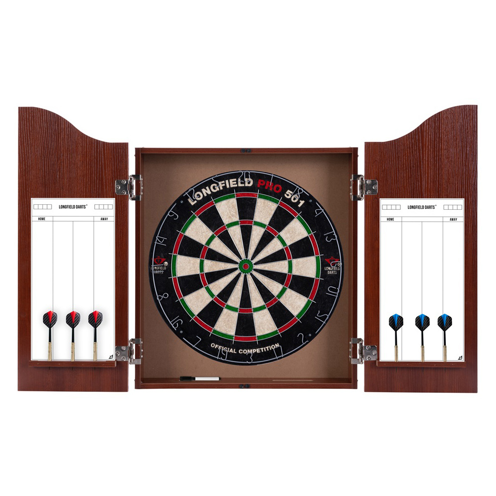 Longfield Darts Pro Set - Rödbrun