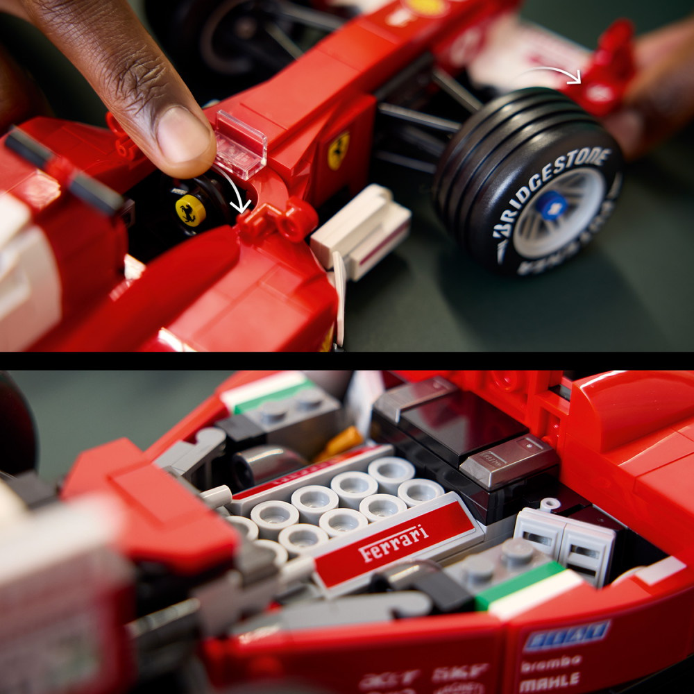 LEGO Ferrari F2004 & Michael Schumacher