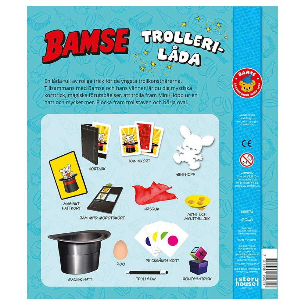 Bamses Trollerilåda Med hatt