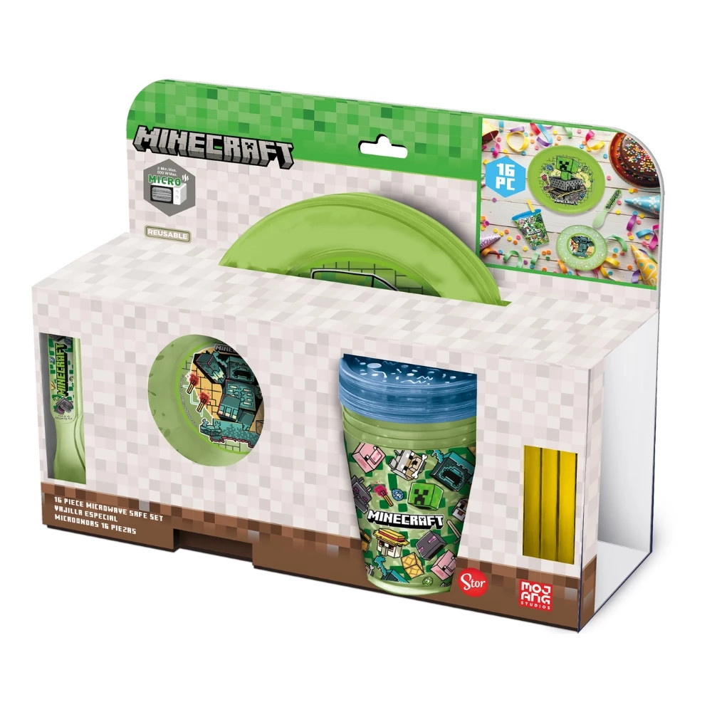 Party Kit Minecraft 16-Delars Set