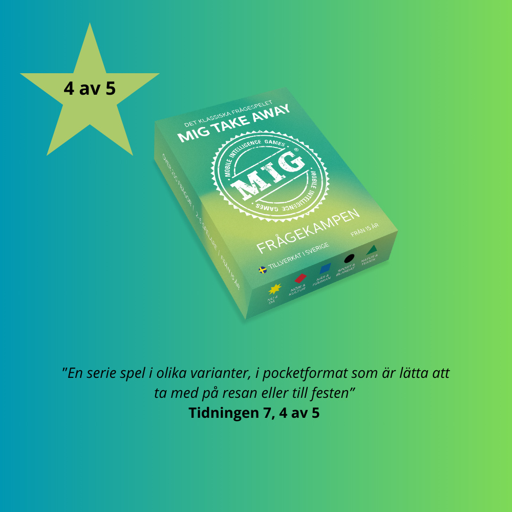 MIG Take Away - Frågekampen