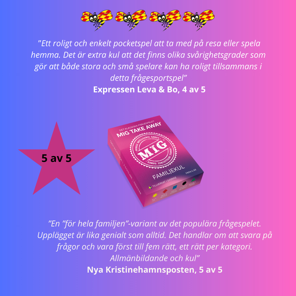 MIG Take Away - Familjekul