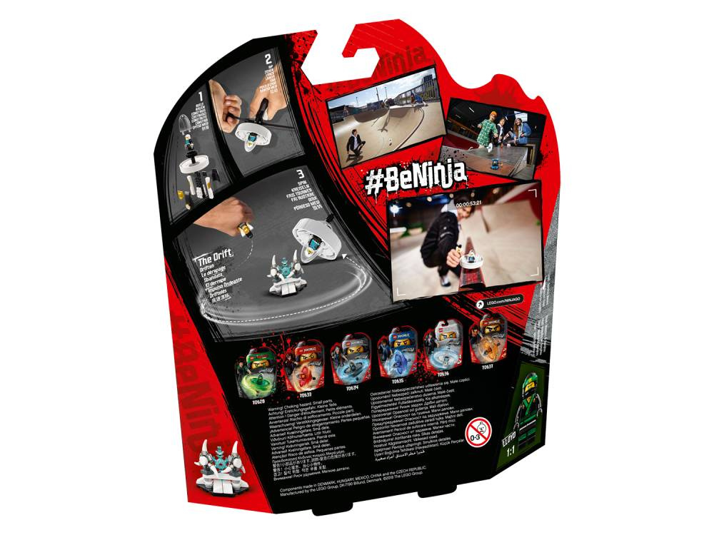 LEGO Ninjago - Zane Spinjitzumästare 70636