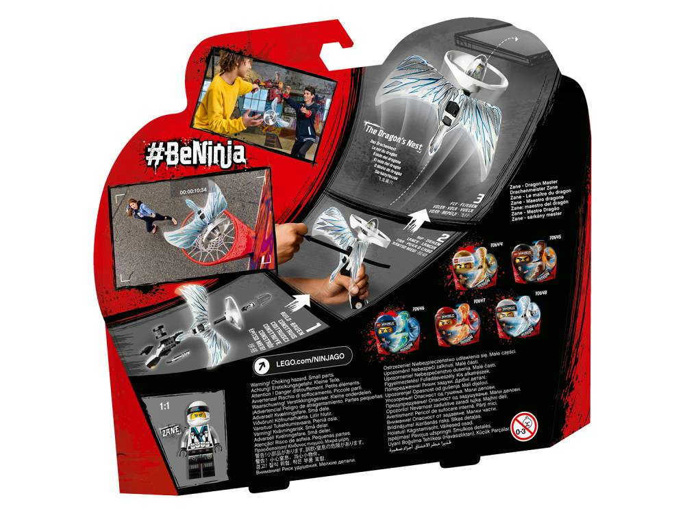LEGO Ninjago - Zane - drakmästare 70648