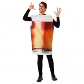 Maskeraddräkt - PINT OF BEER MAN Maskeraddräkt - PINT OF BEER MAN