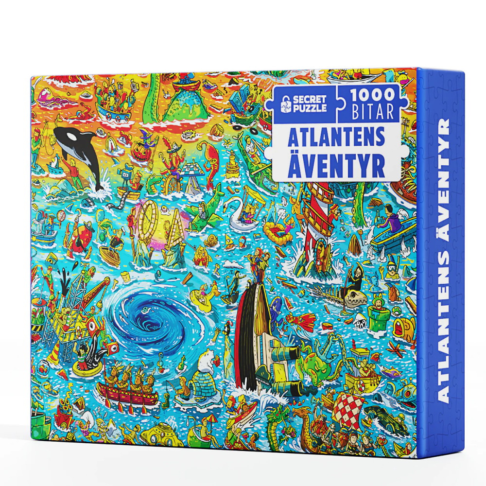 Mystery Puzzle Atlantens äventyr