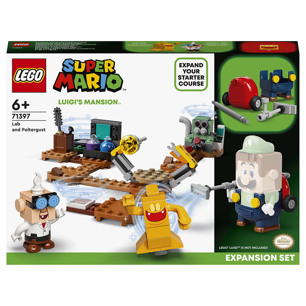 LEGO Super Mario - Luigi’s Mansion™ labb & Poltergust