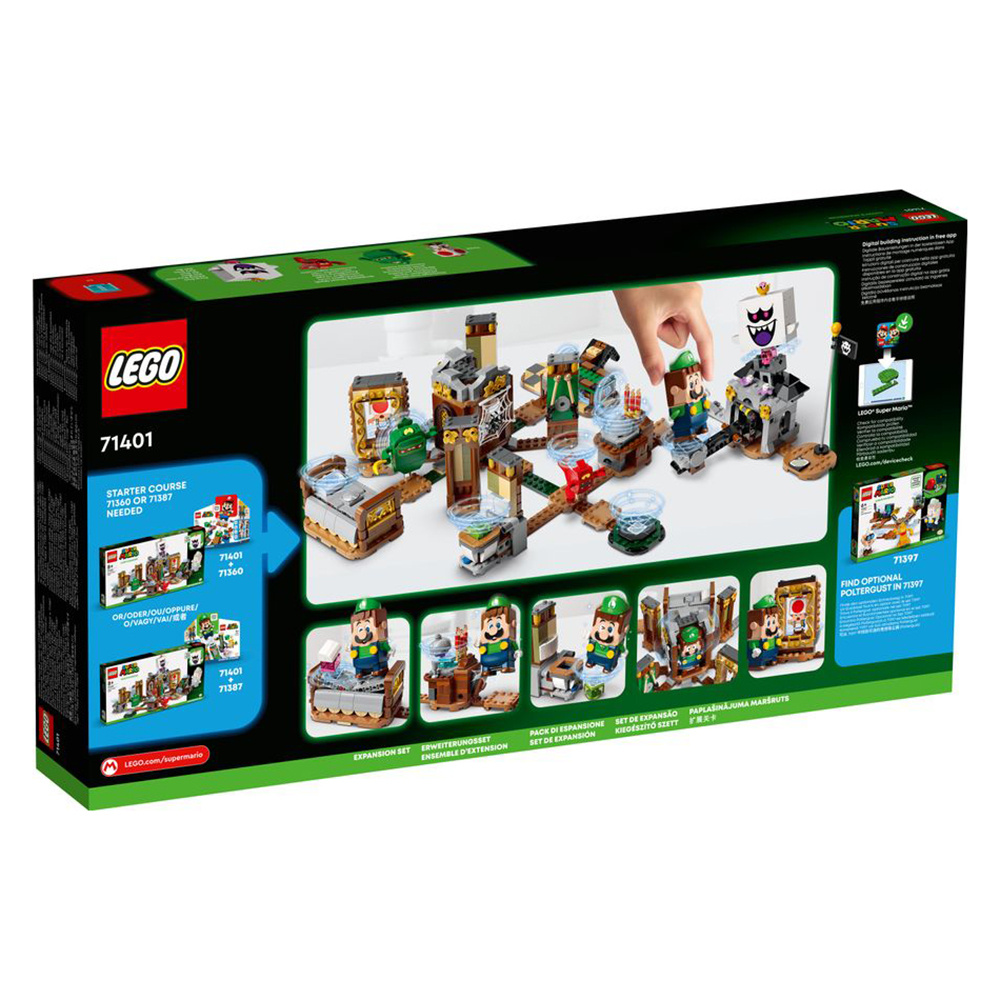 LEGO Super Mario - Luigi’s Mansion™ kuslig kurragömma
