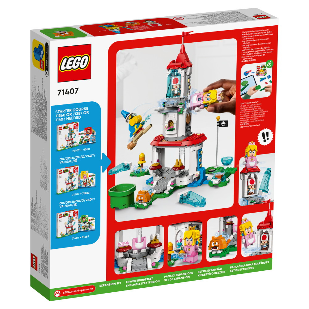 LEGO Super Mario - Cat Peachs dräkt och frusna torn