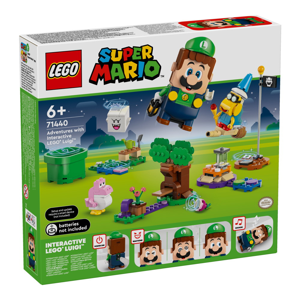 LEGO Super Mario - Äventyr med interaktiva LEGO Luigi