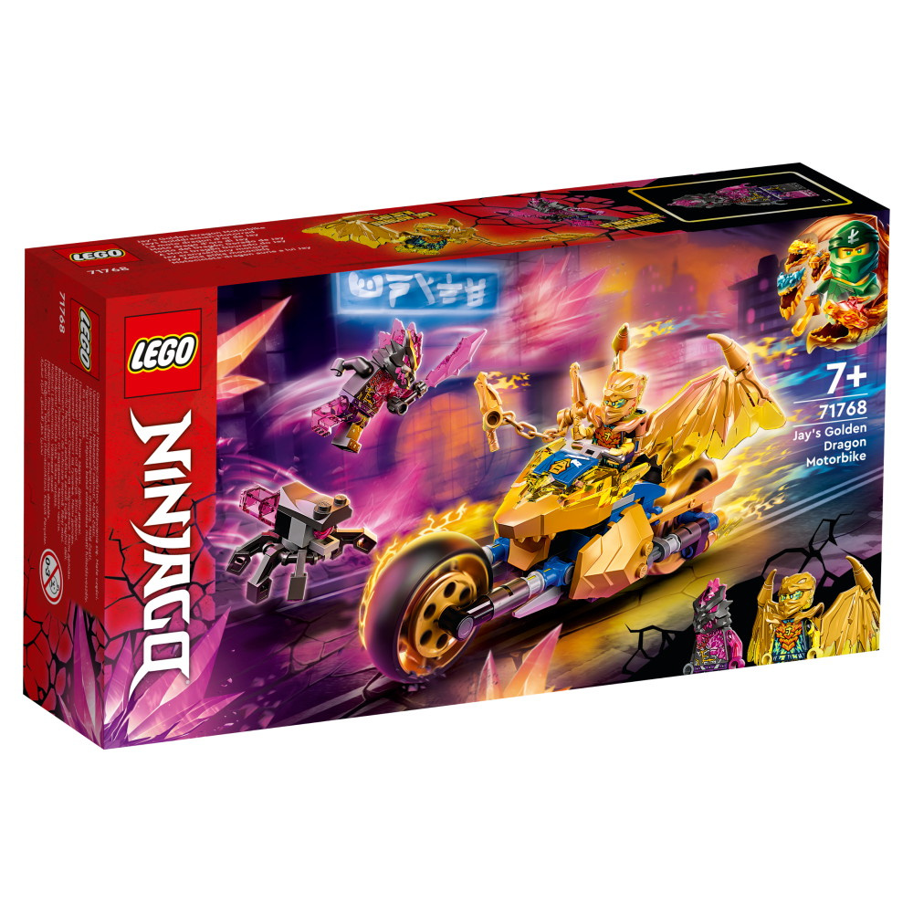 LEGO Ninjago - Jays gyllene drakmotorcykel