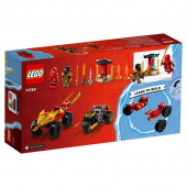 LEGO Ninjago - Kais och Ras bil- och motorcykelstrid