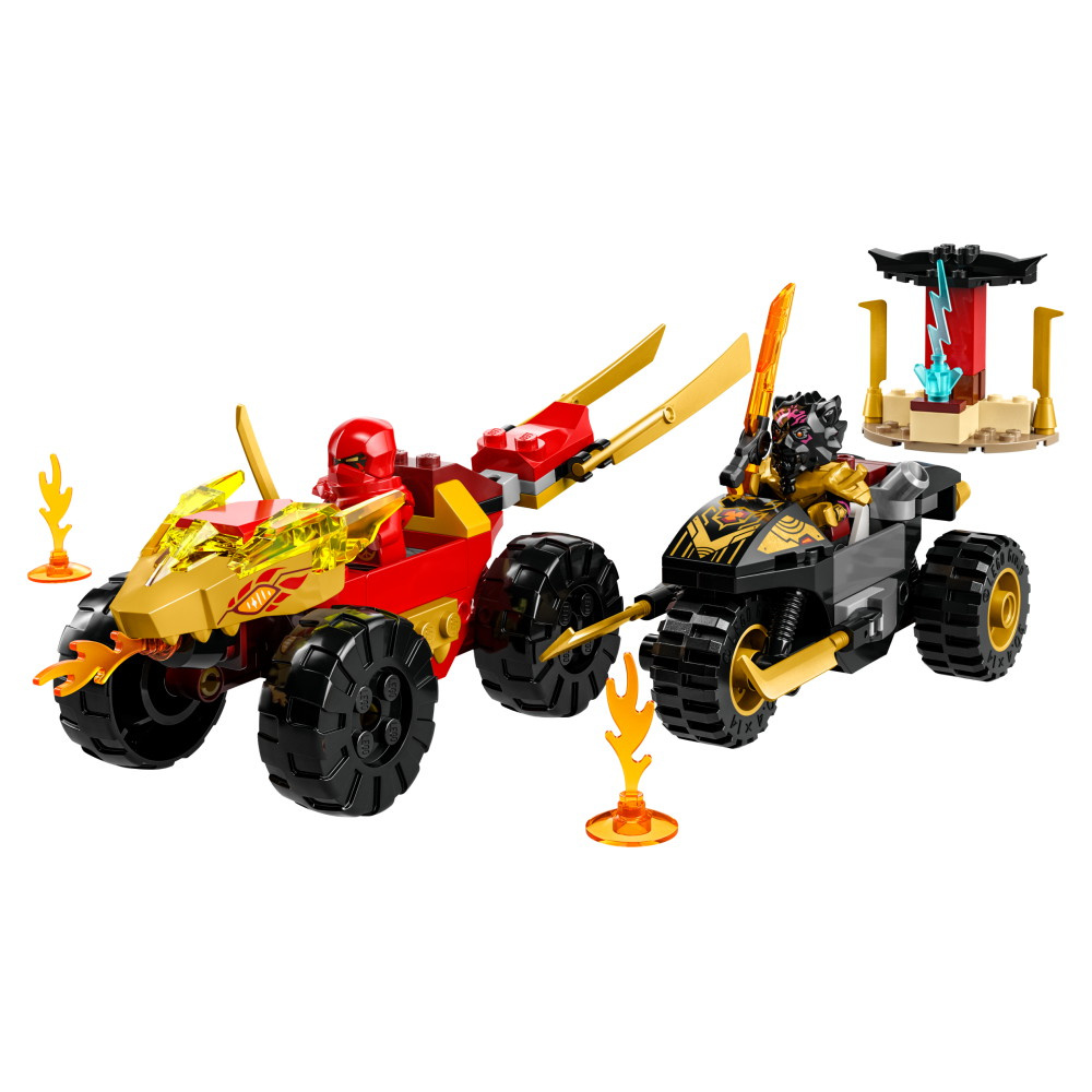 LEGO Ninjago - Kais och Ras bil- och motorcykelstrid