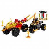 LEGO Ninjago - Kais och Ras bil- och motorcykelstrid LEGO Ninjago - Kais och Ras bil- och motorcykelstrid