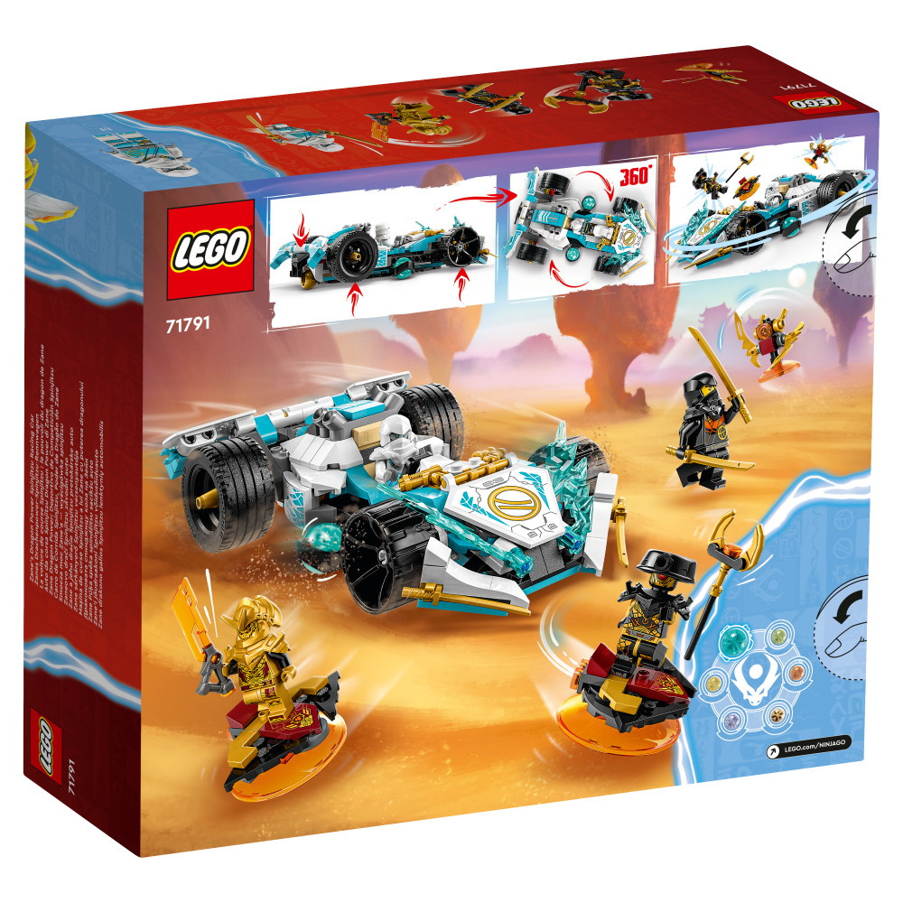 LEGO Ninjago - Zanes spinjitzuracerbil med drakkraft