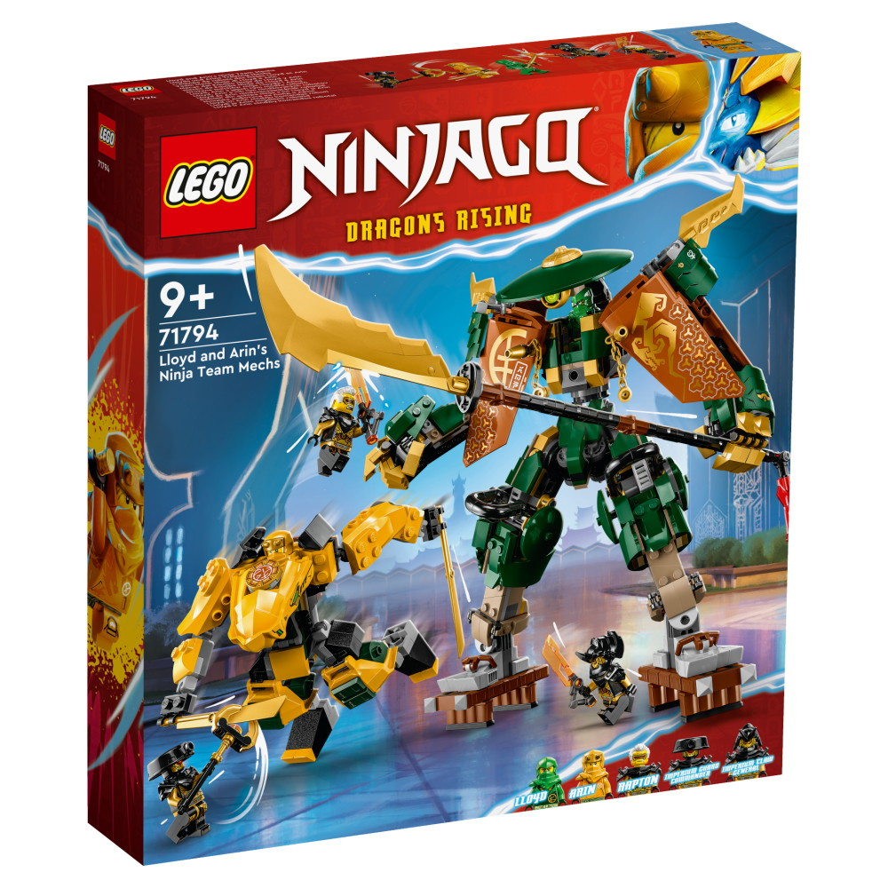 LEGO Ninjago - Lloyds och Arins ninjarobotar