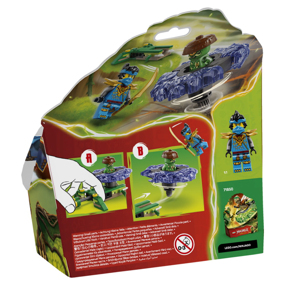 LEGO Ninjago - Nya Mot Spinner Med Muterat Monster