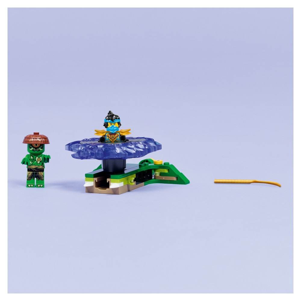 LEGO Ninjago - Nya Mot Spinner Med Muterat Monster