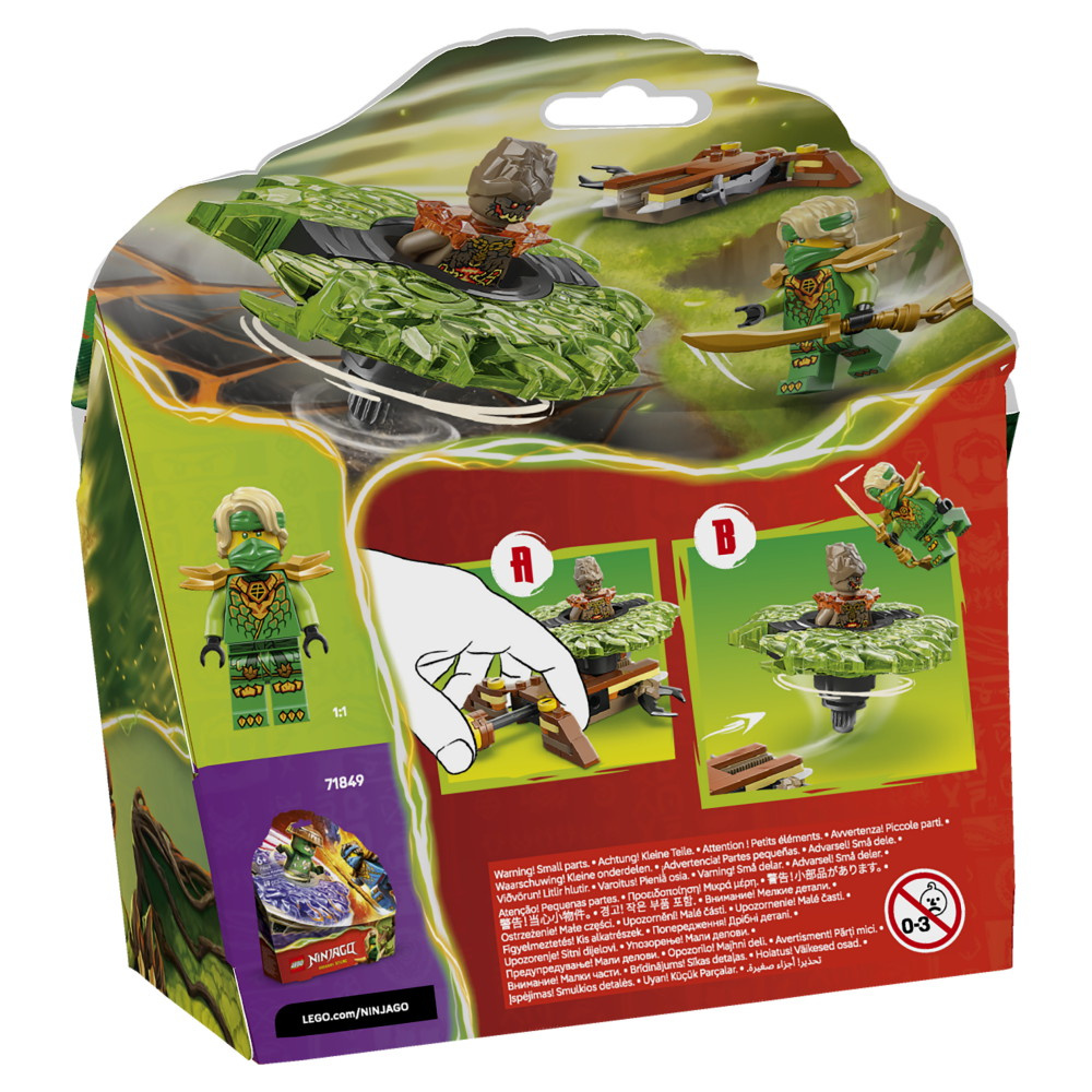 LEGO Ninjago - Lloyd Mot Jordmonsterspinner