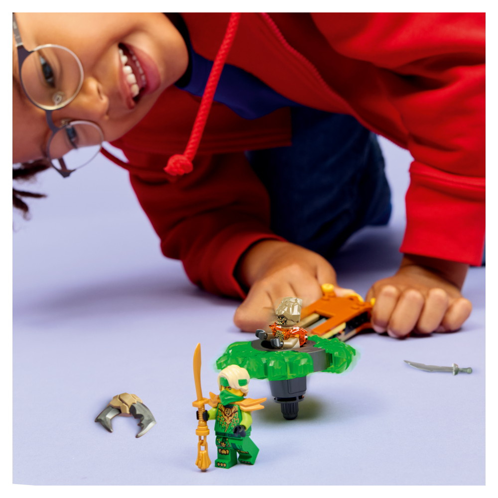 LEGO Ninjago - Lloyd Mot Jordmonsterspinner