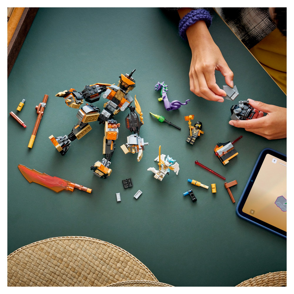 LEGO Ninjago - Coles Uppdragsrobot Och Drak-Zane