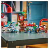 LEGO Ninjago - Ninjornas Fordonsstrid Vid Trädkojan LEGO Ninjago - Ninjornas Fordonsstrid Vid Trädkojan