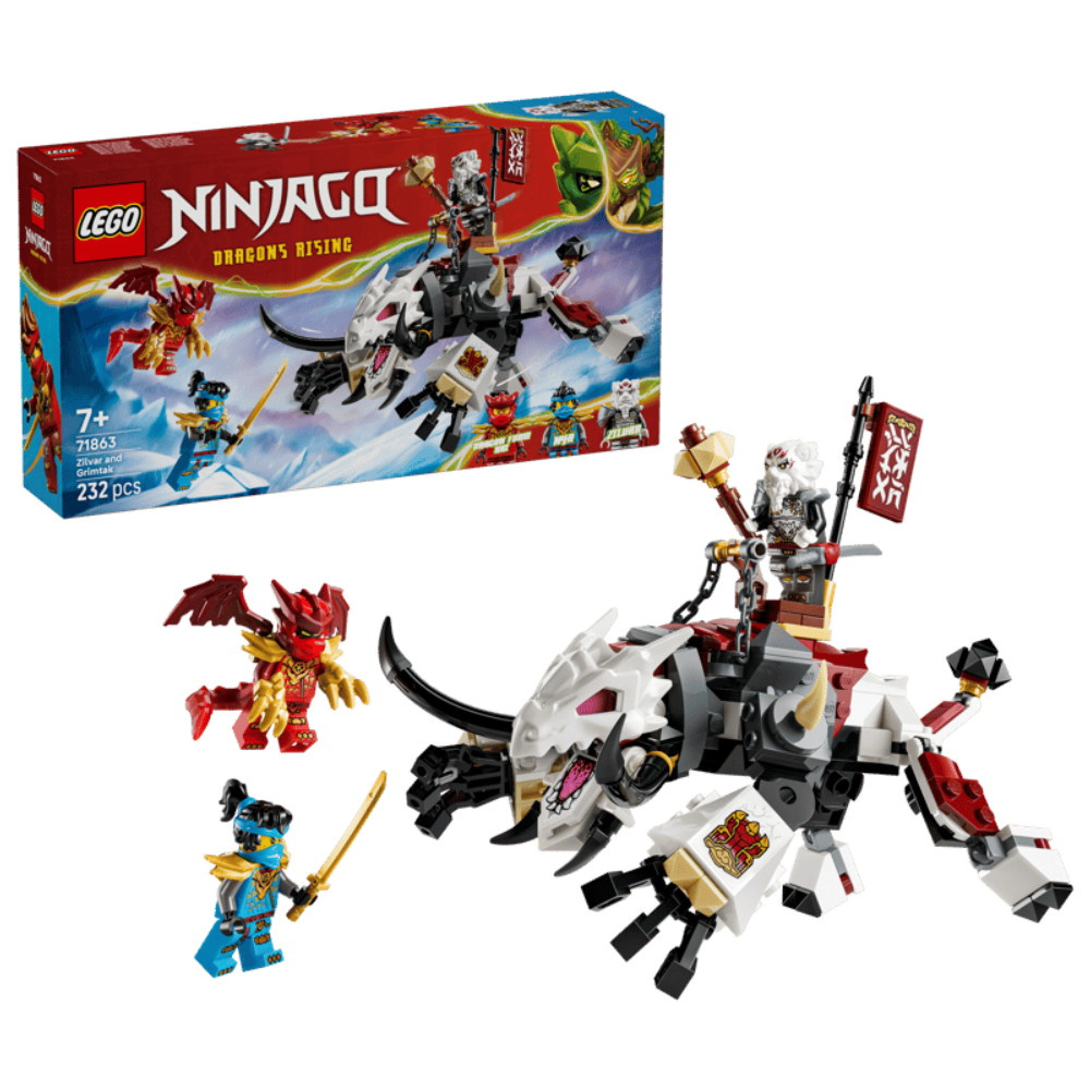 LEGO Ninjago - Zilvar & Drakodjuret Grimtak 