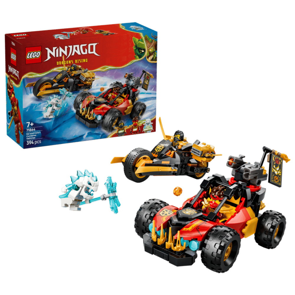 LEGO Ninjago - Kais & Coles Kombinationsfordon 