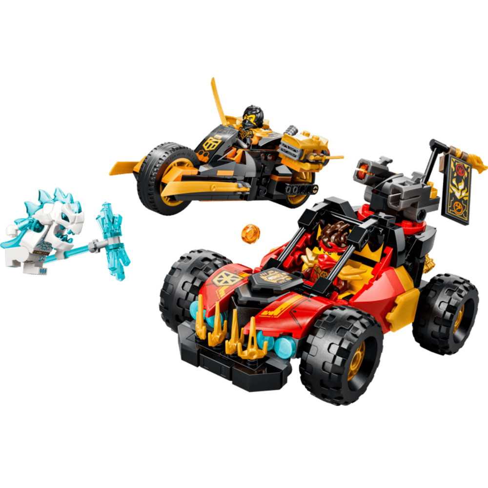 LEGO Ninjago - Kais & Coles Kombinationsfordon 