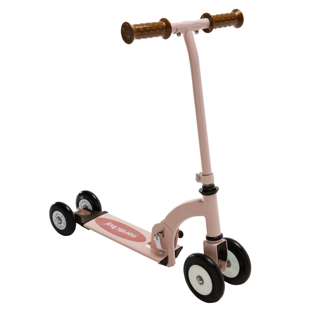 Nordic Hoj - 4-Hjulig Sparkcykel Rosa