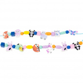 Nice Smyckes Pysselset Träpärlor Djur Nice Smyckes Pysselset Träpärlor Djur