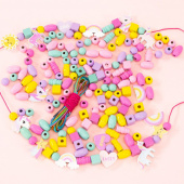 Nice Smyckes Pysselset Träpärlor Enhörning Nice Smyckes Pysselset Träpärlor Enhörning